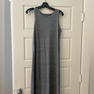 Current Elliott cotton maxi dress with small slit. Size 1